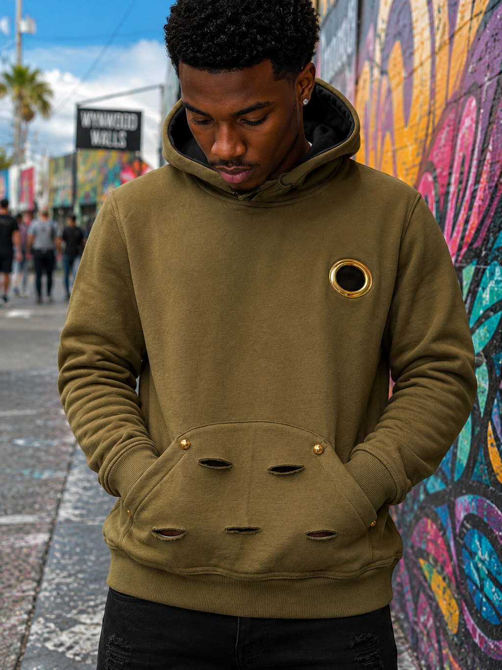 Men’s Premium Streetwear Hoodie – Urban Fit Pullover Sweatshirt